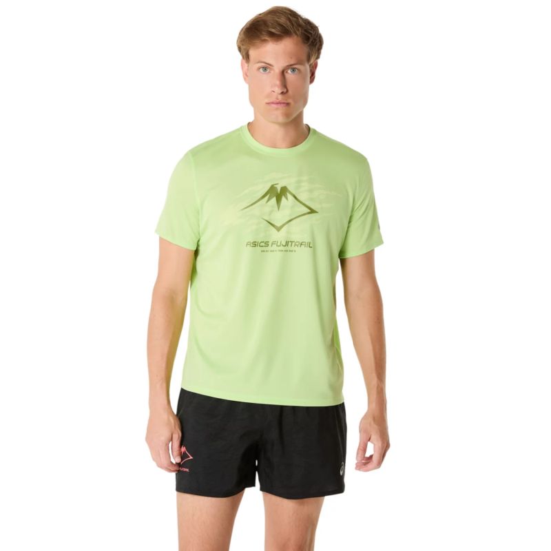 T-shirt Asics Fujitrail Logo Ss Top férfi 2011C981-300