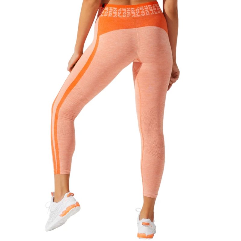 Asics W Cropped Logo Seamless Tight W női Nadrág 2032B789-800