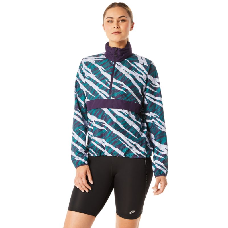 Asics Wild Camo Anorak Jacket W 2012C495-500 Kabát - Sportmania.hu