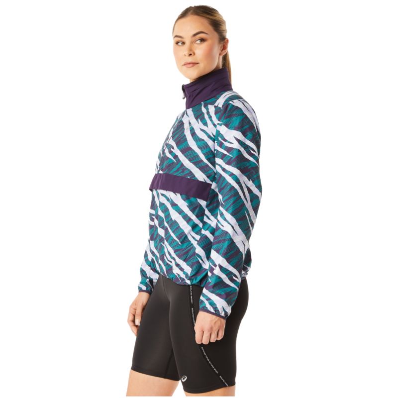 Asics Wild Camo Anorak Jacket W 2012C495-500 Kabát - Sportmania.hu