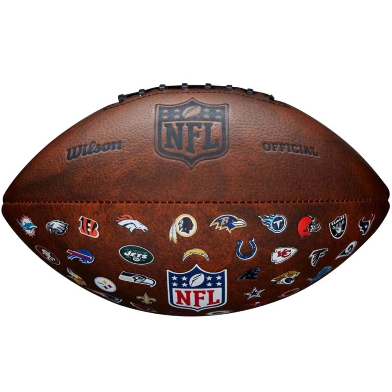 Ball Wilson Nfl Jr Throwback Fb 32 Team Logo Ball - Sportmania.hu