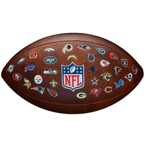 Ball Wilson Nfl Jr Throwback Fb 32 Team Logo Ball - Sportmania.hu