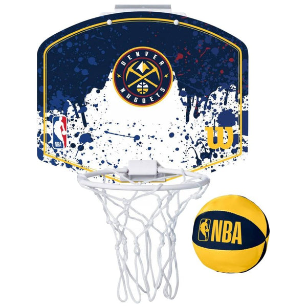 Basketball Backboard Wilson Nba Team Denver Nuggets Mini Hoop