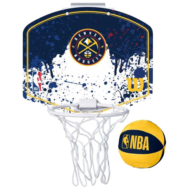 Basketball Backboard Wilson Nba Team Denver Nuggets Mini Hoop - Sportmania.hu