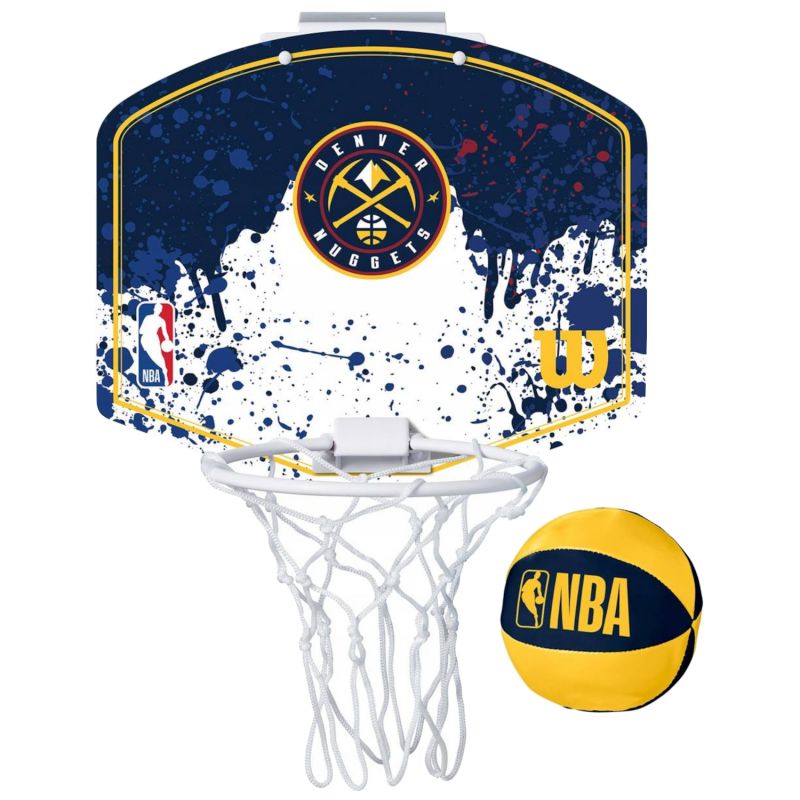 Basketball Backboard Wilson Nba Team Denver Nuggets Mini Hoop - Sportmania.hu