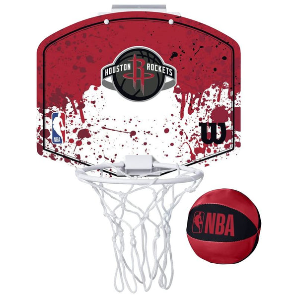 Basketball Backboard Wilson Nba Team Houston Rockets Mini Hoop