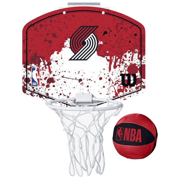 Basketball Backboard Wilson Nba Team Portland Trailblazers Mini Hoop