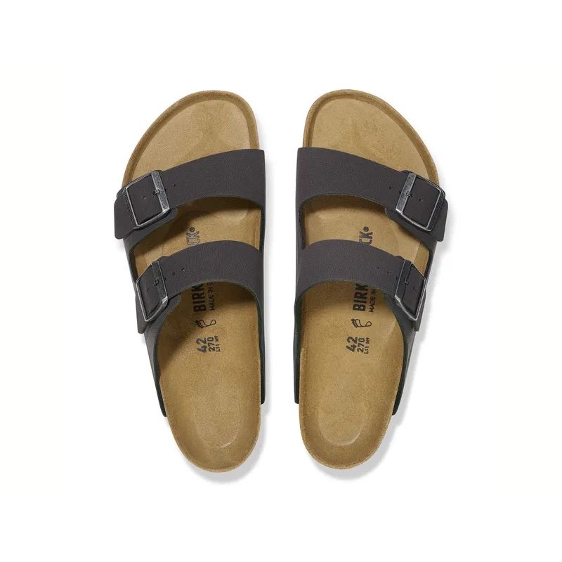 Birkenstock Arizona BS Birko-Flor Nubuck slides M Utcai férfi 1029134