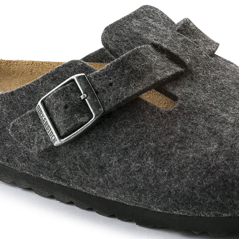 Birkenstock Boston FE Anthrazit flip-flops Utcai unisex 160373