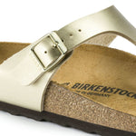 Birkenstock Gizeh Birko-Flor Gold women's flip-flops narrow (1016109) Papucs - Sportmania.hu
