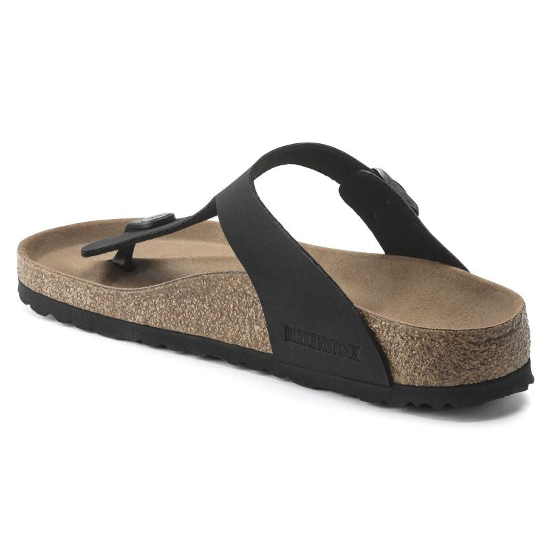 Birkenstock Gizeh Birko-Flor Women's Narrow Black Flip-Flops (1020487) Papucs - Sportmania.hu