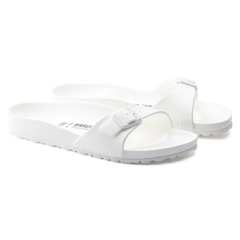 Birkenstock Madrid Essentials Eva białe Női Papucs 128183