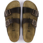 Birkenstock Women's/men's brown Arizona Nubuck Habana narrow flip-flops (52533) cipő - Sportmania.hu