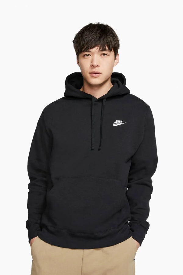 Nike Sportswear Club Fleece kapucnis pulóver, fekete - Sportmania.hu