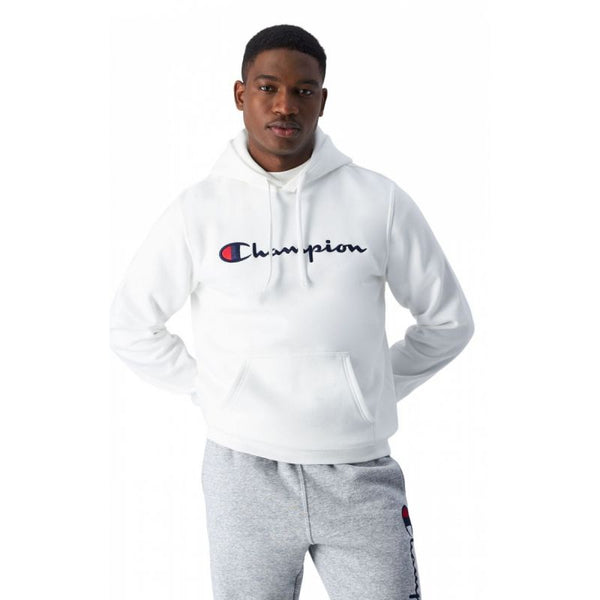 Champion Hooded Sweatshirt M kapucnis pulóver, fehér - Sportmania.hu