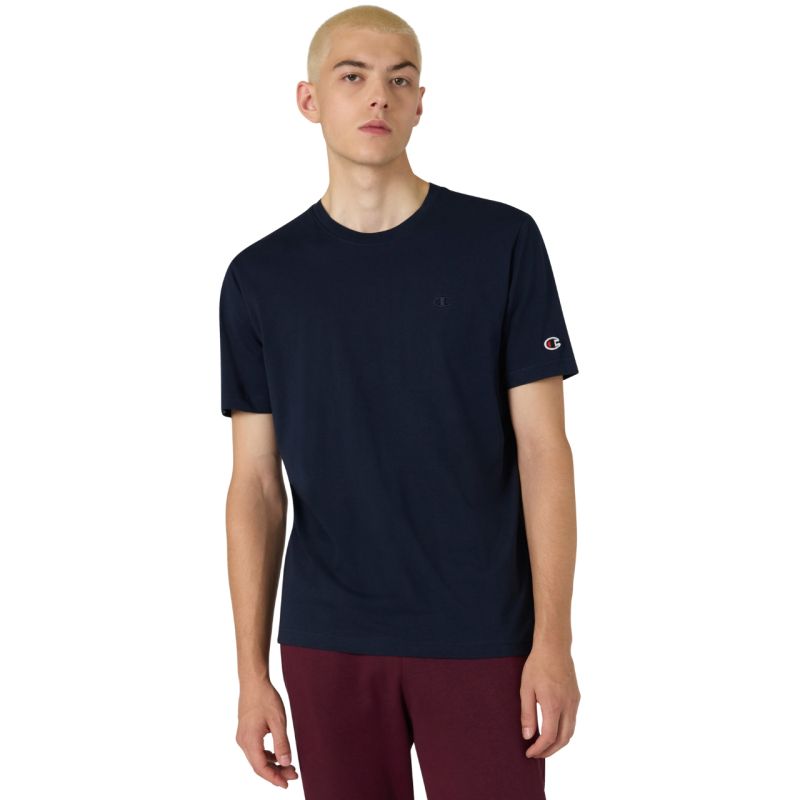 Men's Champion SS Tee Navy Blue 220278 BS501 sötétkék férfi póló