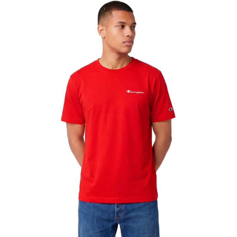 Men's Champion SS Tee red 221798 RS067 piros férfi póló