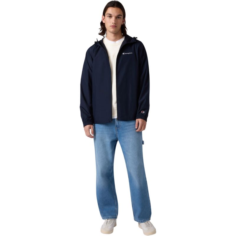 Champion Windbreaker Men's Navy Blue 222272 BS501 sötétkék férfi kabát