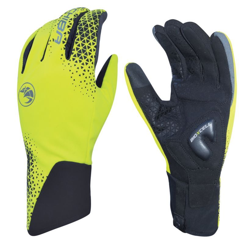 CHIBA BIOXCELL LIGHT WINTER Gloves Yellow sárga kerékpáros kesztyű