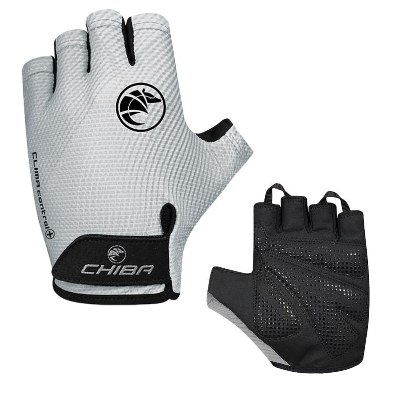 CHIBA COMFORT gloves fehér kerékpáros kesztyű