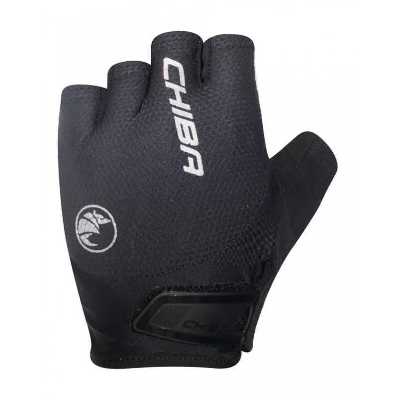 CHIBA GEL AIR gloves black fekete kerékpáros kesztyű
