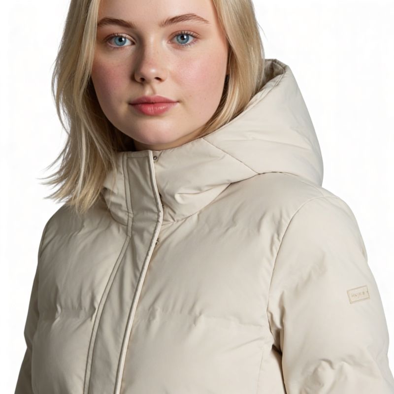 CMP women's long winter jacket, insulated waterproof coat, beige ( ) bézs női dzseki