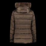 CMP women's winter with hood, sports, insulated, brown ( ) barna női dzseki