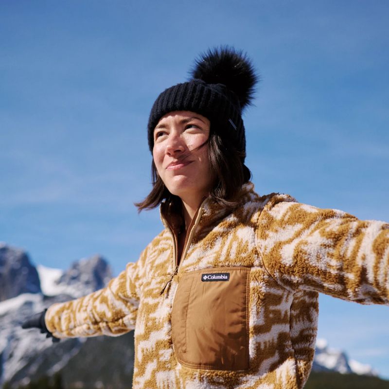 Columbia Boundless Days Cable Knit Pom Beanie W - Sportmania.hu