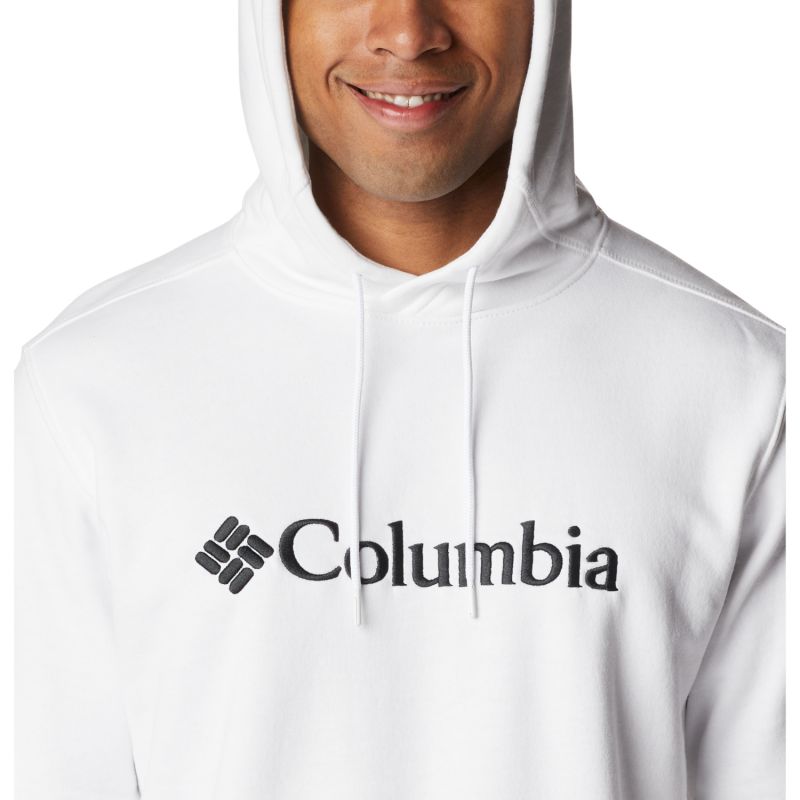 Columbia Csc Basic Logo kapucnis pulóver, fehér - Sportmania.hu