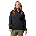 Columbia Essential Hike Grid Full Zip Fleece Black fekete polár pulóver 2136233010