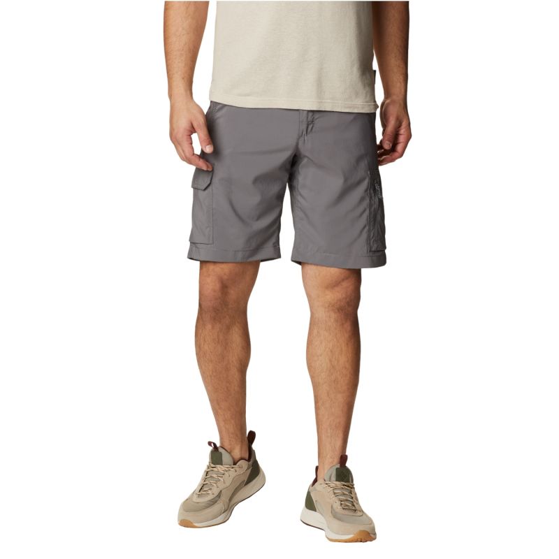 Columbia Ridge Utility Cargo Shorts ezüst férfi rövidnadrág 2030744023
