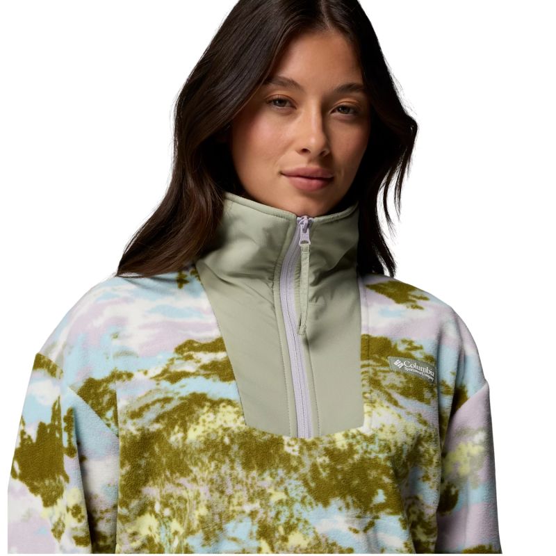 Columbia Sequoia Grove Printed Half-Zip Fleece Multicolour színes polár pulóver 2136204775