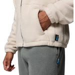 Columbia Timber Crest Full-Zip Fleece polár pulóver, bézs