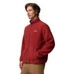 Columbia Timber Crest Full-Zip Fleece polár pulóver, piros