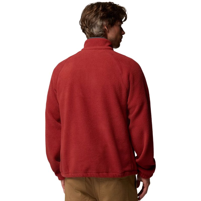 Columbia Timber Crest Full-Zip Fleece polár pulóver, piros