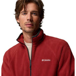 Columbia Timber Crest Full-Zip Fleece polár pulóver, piros