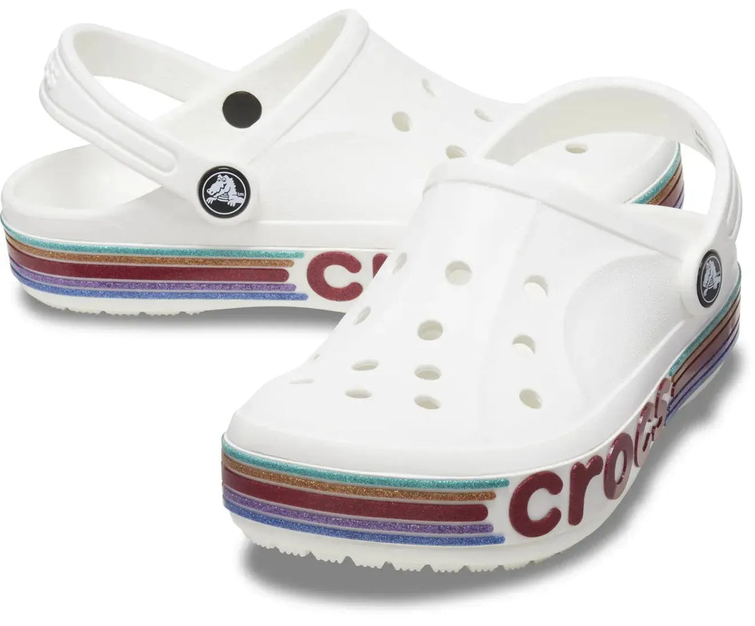 Crocs Bayaband Rainbow Glitter Clg K Papucs - Sportmania.hu