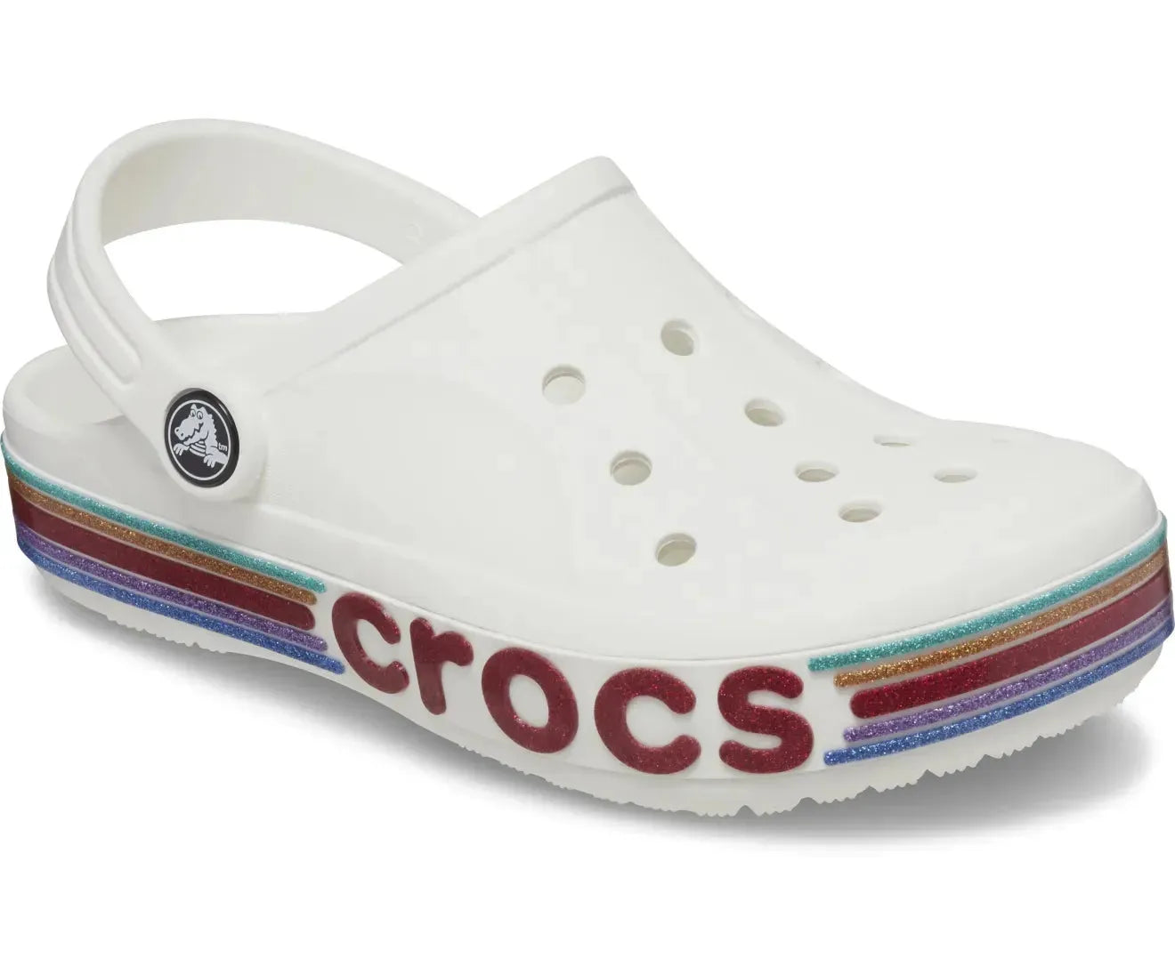 Crocs Bayaband Rainbow Glitter Clg K Papucs - Sportmania.hu