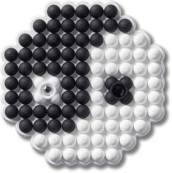 Beaded Ying and Yang