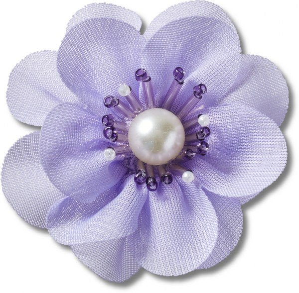 Crocs Blue Fabric Flower With Pearl Egyéb - Sportmania.hu