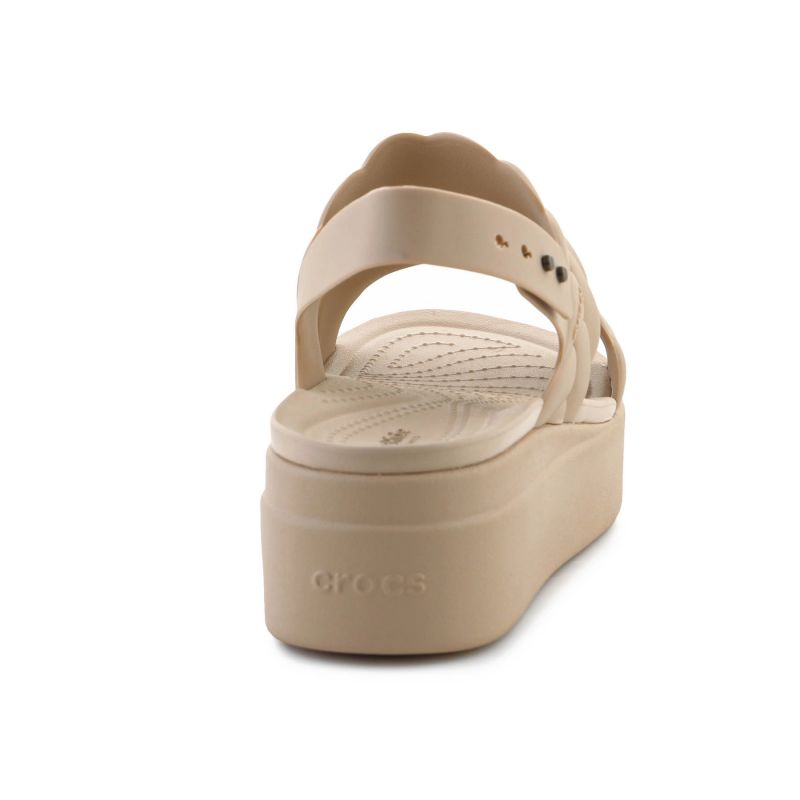 Crocs Brooklyn Woven Low Wedge W 209977-212 sandals Cipő - Sportmania.hu