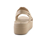 Crocs Brooklyn Woven Low Wedge W sandals női szandál