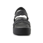 Crocs Brooklyn Woven Low Wedge W sandals női szandál