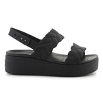 Crocs Brooklyn Woven Low Wedge W sandals női szandál