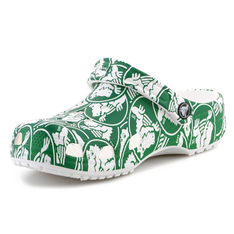 Crocs Classic Duke Print Clog 210003-3WH Cipő - Sportmania.hu