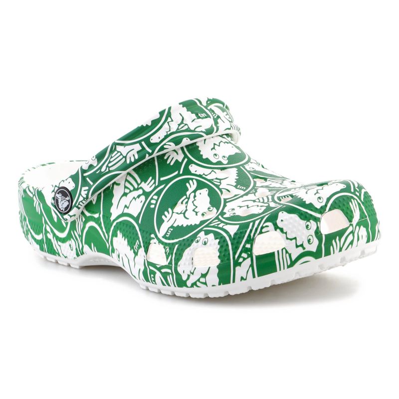 Crocs Classic Duke Print Clog 210003-3WH Cipő - Sportmania.hu