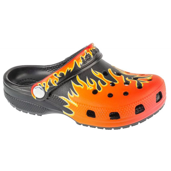 Crocs Classic Flames Clog Jr 210993-0C4 flip-flops Cipő
