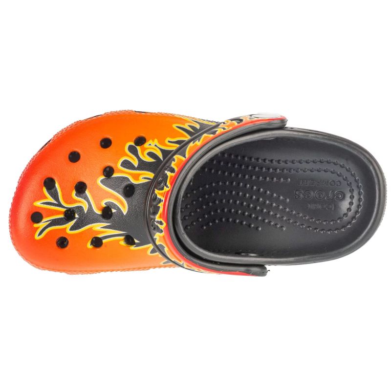 Crocs Classic Flames Clog Jr 210993-0C4 flip-flops Cipő
