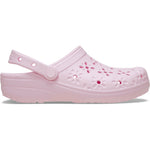 Crocs Classic Floral Cut Out Clog Női Papucs 210927-6ZW