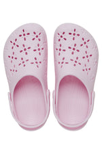 Crocs Classic Floral Cut Out Clog Női Papucs